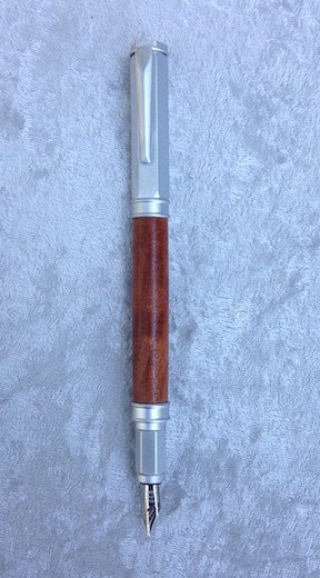 Mahogany Vertex Magnetic Fountain Pen